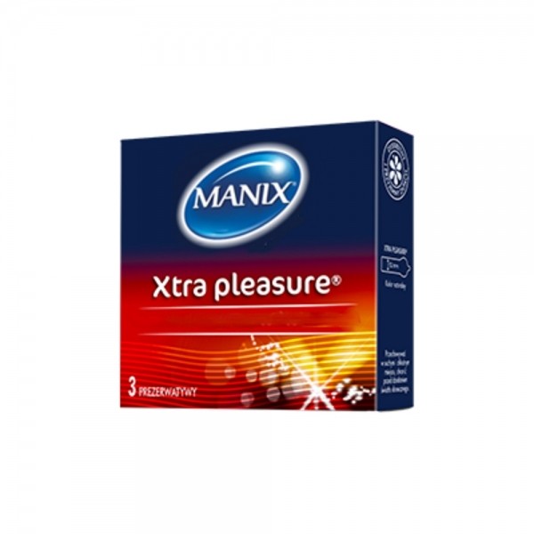 MANIX XTRA PLEASURE BOITE DE  3