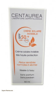 CENTAUREA ECRAN INVISIBLE SPF 50+ 50ML