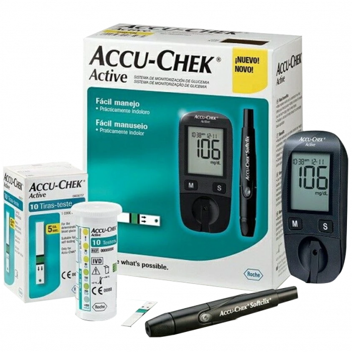 ACCU CHEK KIT ACTIVE