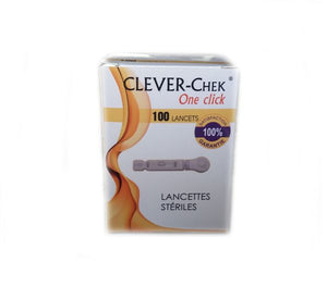 CLEVER CHECK LANCETTE 100 PIECE