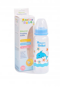 BIBRON NOTRE BEBE SILICONE LESS COLIC 240ML