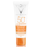 VICHY IDEAL SOLEIL CREME ANTI TACHES  3EN 1 SPF 50