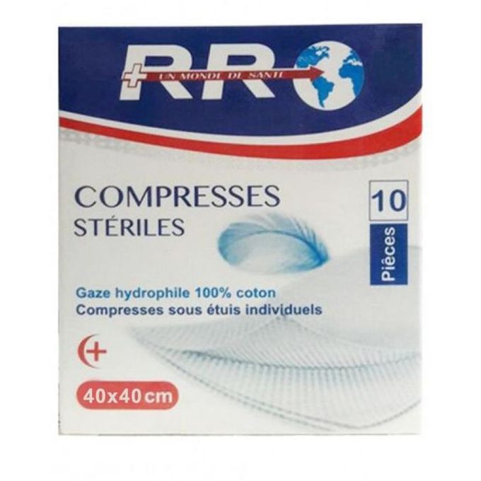 COMPRESSES STERILES RR 40*40