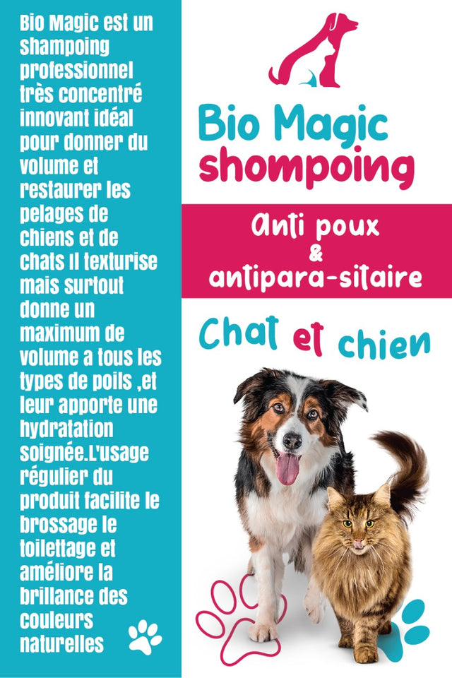 Bio magic shompoing chat £ chien