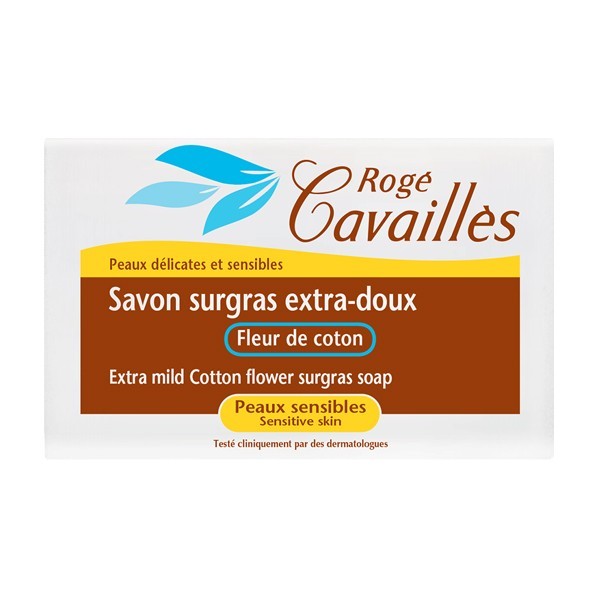 ROGE CAVAILLE SAVON SURGRAS FLEUR DE COTON 250 GR