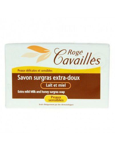 ROGE CAVAILLE SAVON SURGRAS  LAIT AU MIEL 250 GR