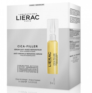 LIERAC SERUM ANTI-RIDES REPARATEUR 3 AMPOULES X10ML CICA-FILLER