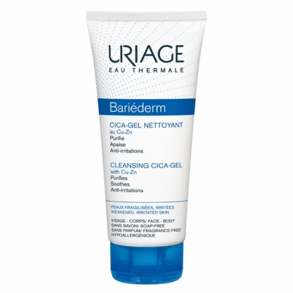 URIAGE BARIEDERM CICA GEL NETTOYANT 200ML