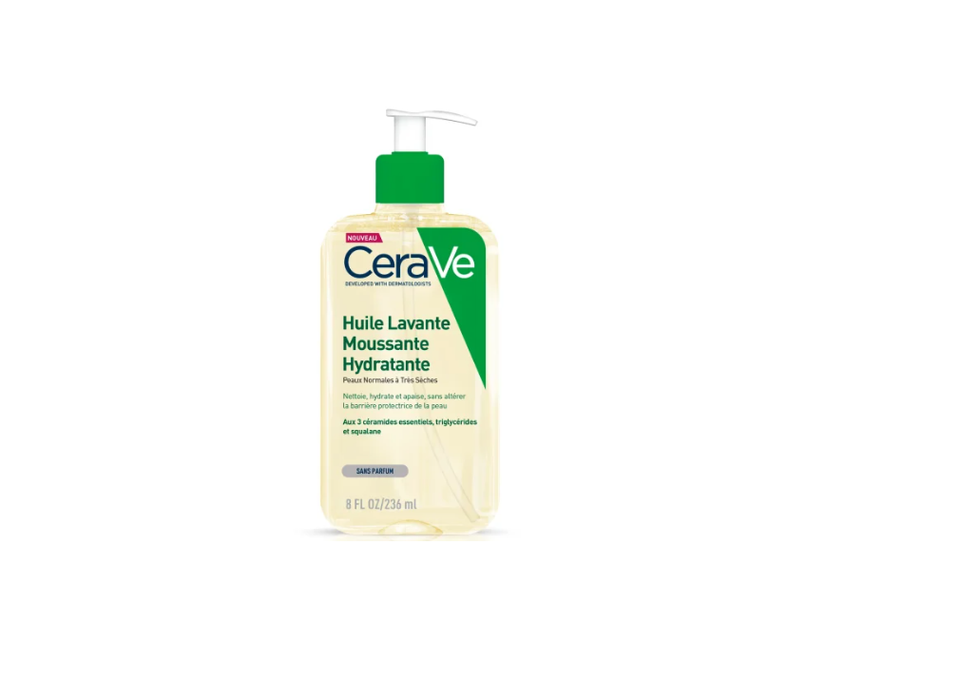 CeraVe Huile Lavante Moussante Hydratante Peau Très Sèche À Atopique | 236ml