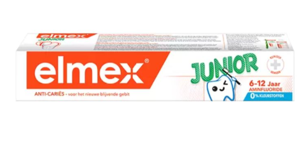 ELMEX DENTIFRICE JUNIOR 6-12ANS 75ML