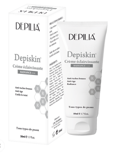 Depilia depiskin Crème éclaircissante Radiance+ 50ml