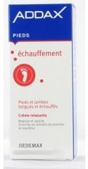 Addax Pieds Echauffement Crème Relaxante (oedemax) Tube (50ml)