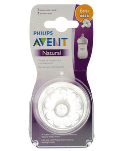 AVENT TETINE NATURAL 6M+