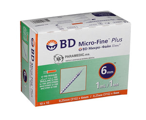 BD SERINGUES INSULINE 1 ML