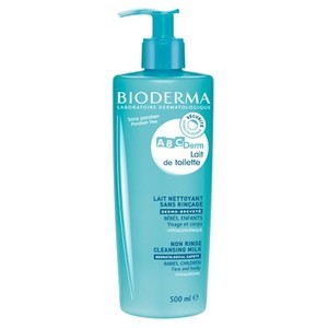 Bioderma ABCDerm lait nettoyant sans rinçage 500ml