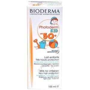 Bioderma lait enfants photoderm kids spf50+, 100ml