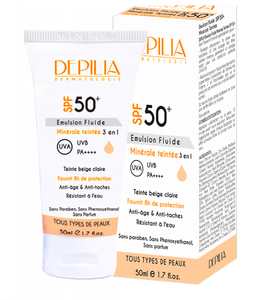 Depilia 50+ teinte emulsion 50ML