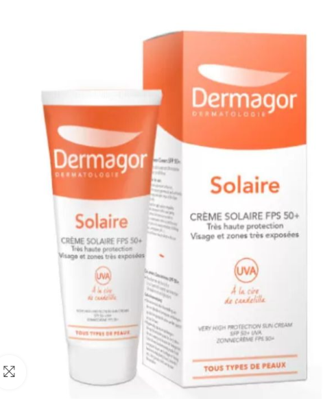 Dermagor crème solaire FPS 50+ UVA 40 ml