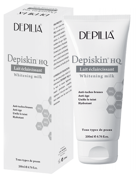 Depilia depiskin Lait éclaircissant HQ 200ml