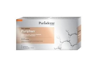 PURIADERM PURIPHAN SOIN CAPILAIRE ANTI-CHUTE 30 AMPOULES