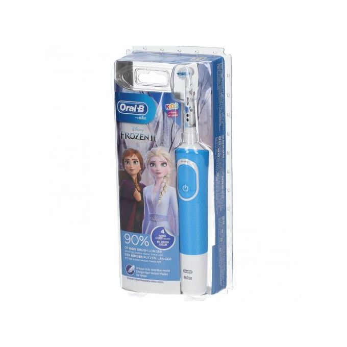 Oral B LwS> Brosse à dents électrique rechargeable Pour enfant Motif Frozen Princess