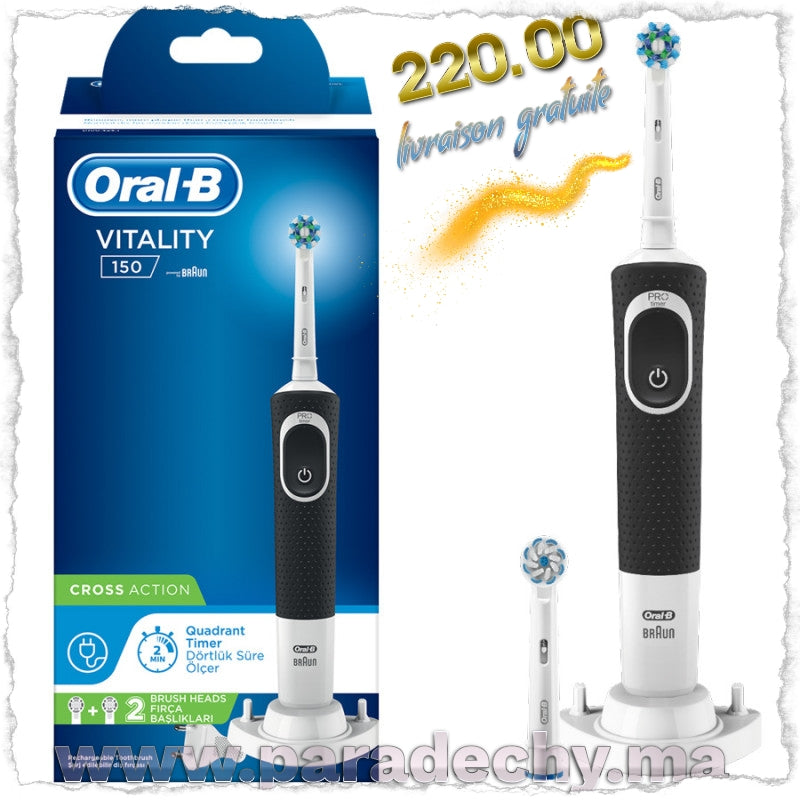 ORAL-B BROSSE A DENT ELECTRIQUE +2 RECHARGE