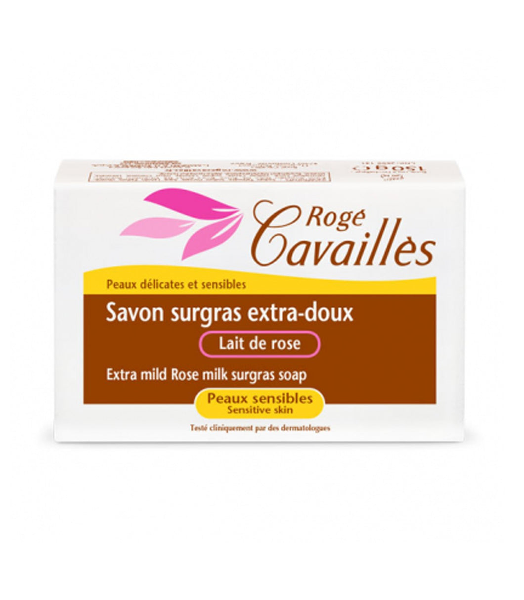 ROGE CAVAILLE SAVON LAIT AU ROSE 250 GR