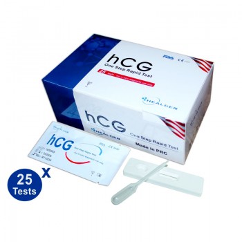 TEST DE GROSSESE HCG BOITE DE 25